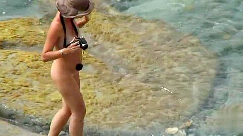 Sex on the Beach. Voyeur (fake) Video 140 | watch  HD hidden cam xxx video for free