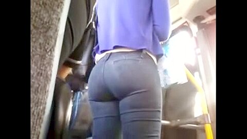 Whilst sitting on the bus and have a fun | watch  HD voyeur cam porn movie for free