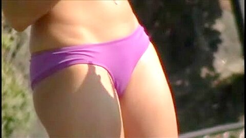 Afternoon in the Park - two Chicks in Bikini's | watch  HD hidden cam porn video for free