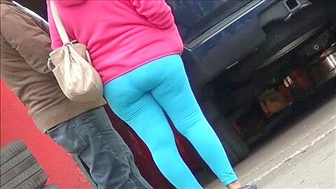 Lalin Girl Thick Preggy Mamma In Spandex | watch  HD hidden cam porn movie for free