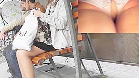 Pleasing upskirt (fake) wazoo in cotton panty | watch  HD voyeur cam xxx video for free
