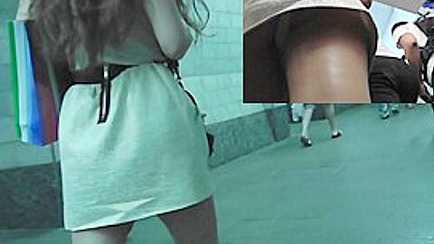 Hawt shiny summer costume upskirt (fake) | watch  HD spy camera xxx movie for free