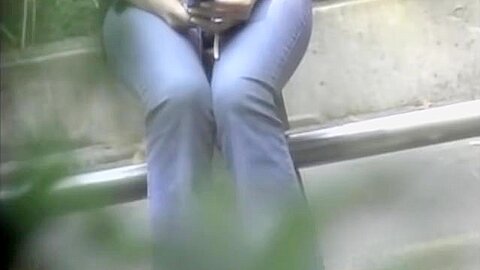 Perky oriental slag getting her boobs squeezed by some sharking lad | watch  HD spy camera porn movie for free
