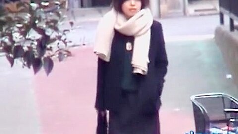 Affectionate elegant gal having unexpected sharking event in the open space | watch  HD hidden camera xxx video for free