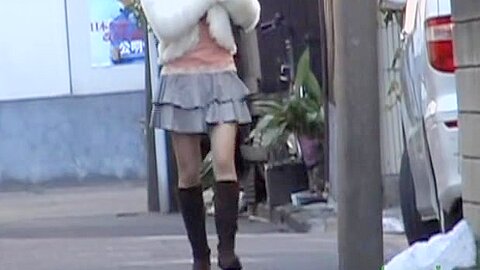 Alley sharking adventure with some lovely tramp being completely exposed | watch  HD hidden camera porn video for free
