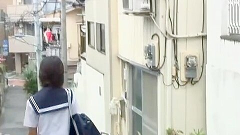 Sharking Shuri scene of wonderful Japanese schoolgirl being nicely intercepted (18+) | watch  HD hidden cam porn video for free