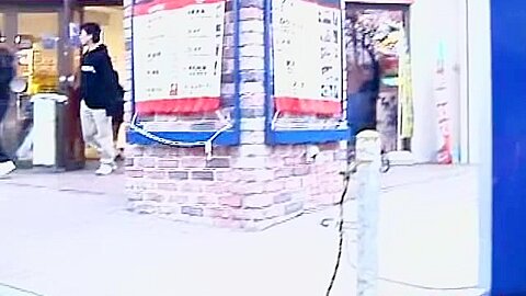 Two guys prey on Asian panties like amateur skirt sharks | watch  HD voyeur camera sex video for free