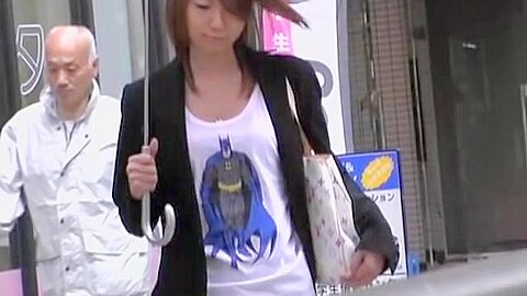 Asian babe in a short skirt gets a street sharking. | watch  HD spy cam xxx movie for free