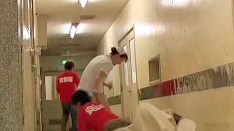 Poor nurse was deceived by the man that sharked her bottom | watch  HD spy camera porn movie for free