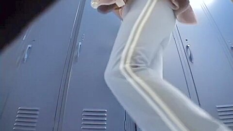 Girl in changing room teases with sexy butt on spy cam (fake) | watch  HD hidden cam xxx movie for free