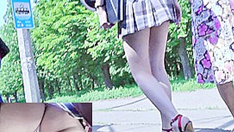 Striped panty up checkered petticoat | watch  HD spy cam sex movie for free