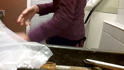 Slim teen cleaned the nub and put on tightest jeans (18+) | watch  HD hidden camera xxx video for free