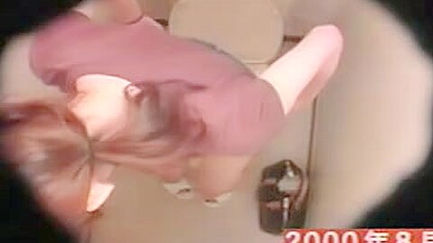 Pissing in the toilet amateur teen gets voyeured on the bowl | watch  HD hidden cam xxx video for free