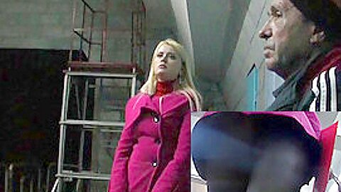 Clip upskirts (fake) of golden-haired bimbo | watch  HD spy camera porn video for free