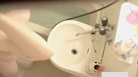 Perfect asian brunette teen bath voyeur video | watch  HD spy camera xxx video for free