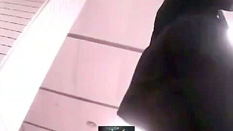Upskirt (fake) shot of girls ass in white panties legs in stockings | watch  HD voyeur cam sex movie for free