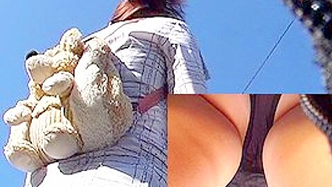 Upskirt (fake) and stylish | watch  HD spy cam porn video for free