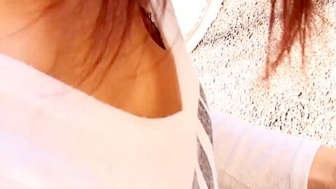 I like filming babes downblouse while I walk around | watch  HD candid cam porn video for free