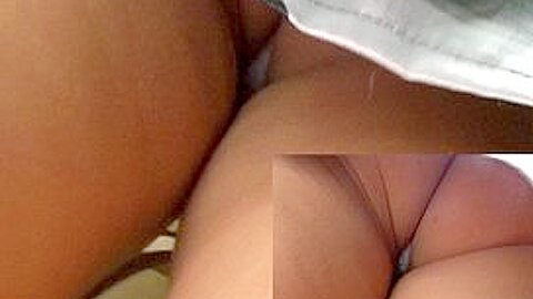 Red high-heels upskirt (fake) | watch  HD candid cam porn movie for free