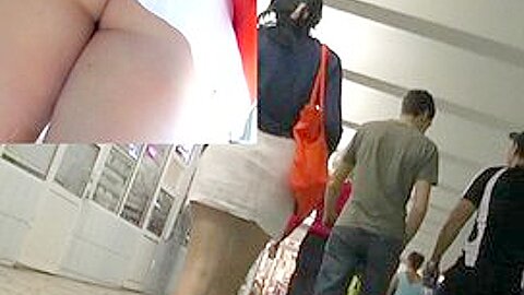 Pecker-teaser hunky upskirt (fake) | watch  HD candid cam sex video for free