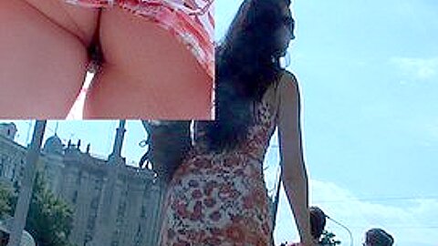 Corking gazoo upskirt (fake) view | watch  HD candid cam porn video for free