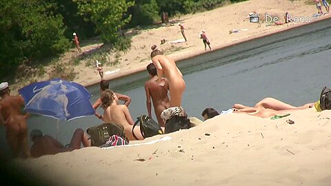Hot ass nudist beach voyeur (fake) girls | watch  HD voyeur cam porn video for free
