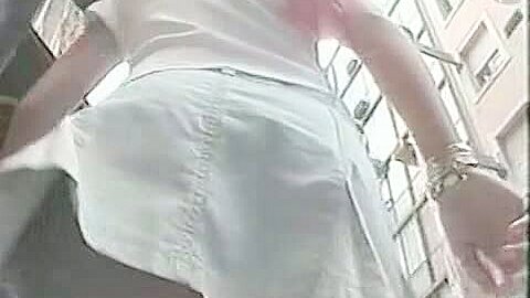 This is a huge upskirt (fake) footage with an enormous ass | watch  HD hidden cam sex video for free