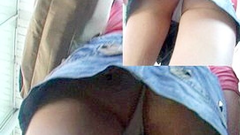 White thong cool upskirt (fake) | watch  HD spy camera xxx video for free